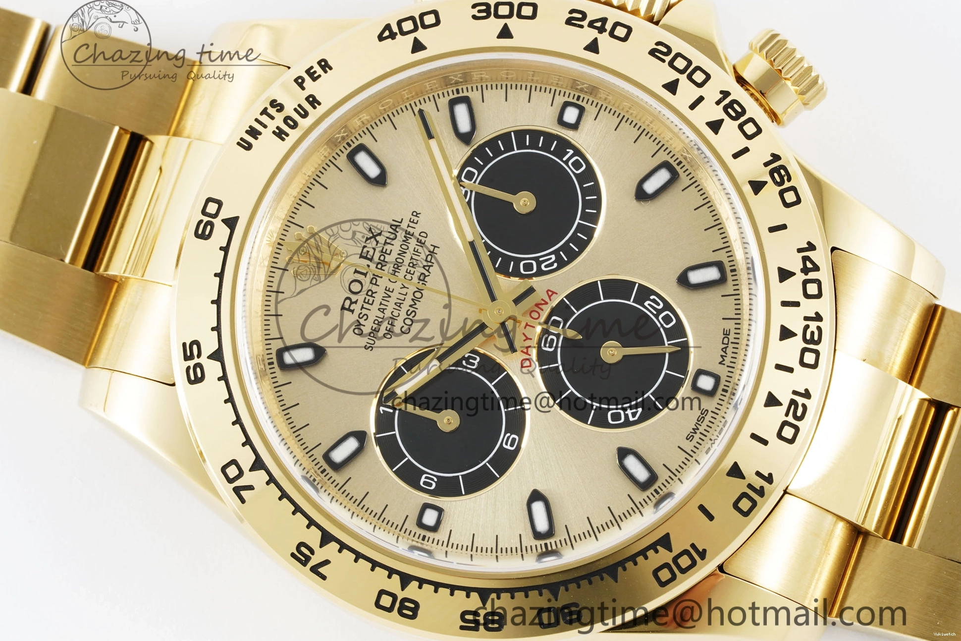 YG 116508 Best Dial YG on Edition Bracelet V2 Clean 1:1 Daytona SA4130 0405